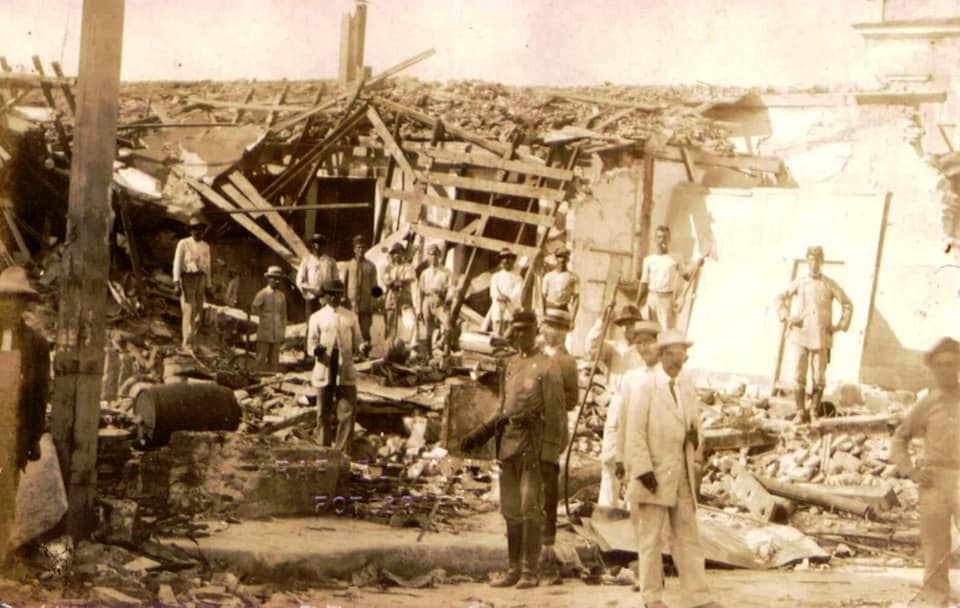 explosión de la ferretería en Cienfuegos
